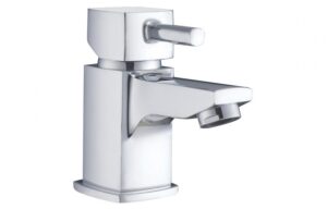 BTL Fonte Deck Mounted Mono Cloakroom Basin Mixer Tap (High Pressure) Chrome