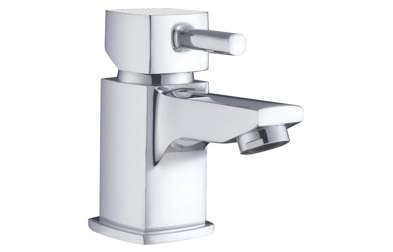 BTL Fonte Deck Mounted Mono Cloakroom Basin Mixer Tap (High Pressure) Chrome