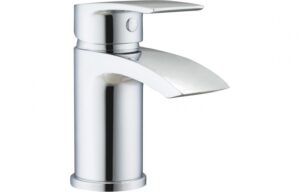 BTL Cielo Deck Mounted Cloakroom Basin Mixer Tap (High Pressure) Chrome