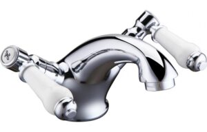 BTL Levato Deck Mounted Basin Mixer Tap (Low Pressure) Chrome