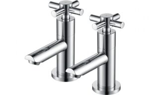 BTL Siena Deck Mounted Basin Taps (Low Pressure) Chrome