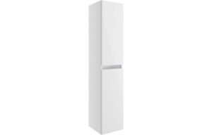 BTL Carino 2 Door Wall Mounted Tall Unit 300mm White Gloss