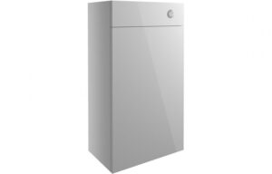 BTL Alba WC Unit 500mm Light Grey Gloss