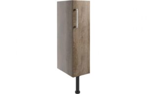 BTL Alba Full Toilet Roll Unit 200mm Grey Nebraska Oak