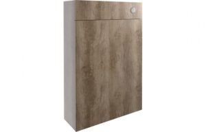 BTL Alba Slim WC Unit 600mm Grey Nebraska Oak