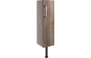 BTL Alba Slim Base Unit 200mm Grey Nebraska Oak