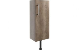 BTL Alba Slim Base Unit 300mm Grey Nebraska Oak