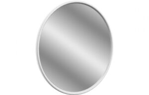 BTL Lucia Round Mirror 550 x 550mm Satin White
