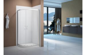 Merlyn Vivid Boost 2 Door Quadrant 800 x 800 x 1900mm Clear/Polished Chrome