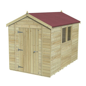 10' x 6' Forest Premium Tongue & Groove Pressure Treated Apex Shed (3.06m x 1.98m)