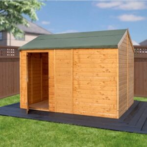 Mercia 10 x 8 Shiplap Reverse Apex - Windowless