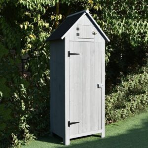 Sentry Shed and Tool Store Grey