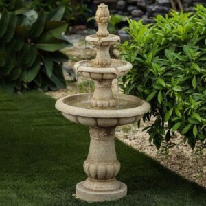 Gudrum  Versailles 3 Tier Fountain Garden Water Feature