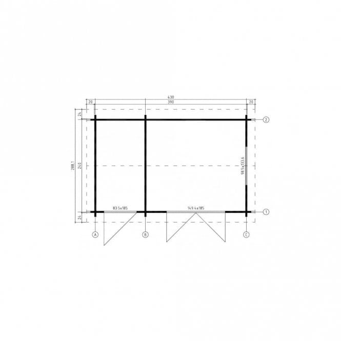 Warrington Log Cabin - Image 2