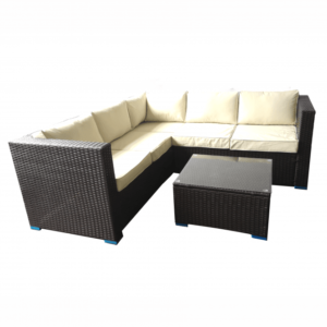 Katie Blake Charlotte Rattan Garden Corner Sofa Set 5 Seater