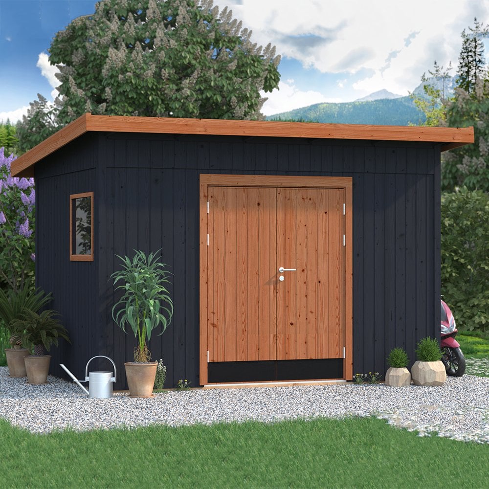 Palmako Stig Pent Shed 8.2m2 - Image 3