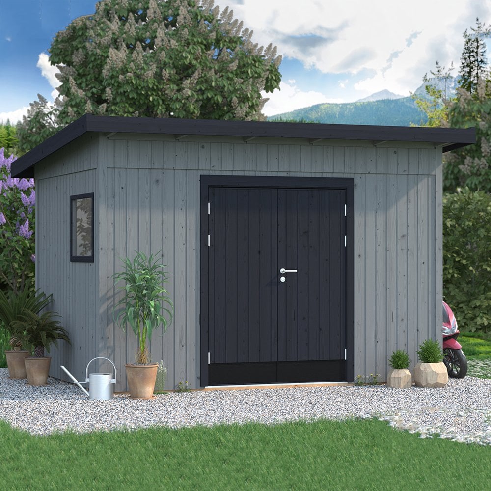 Palmako Stig Pent Shed 8.2m2 - Image 4