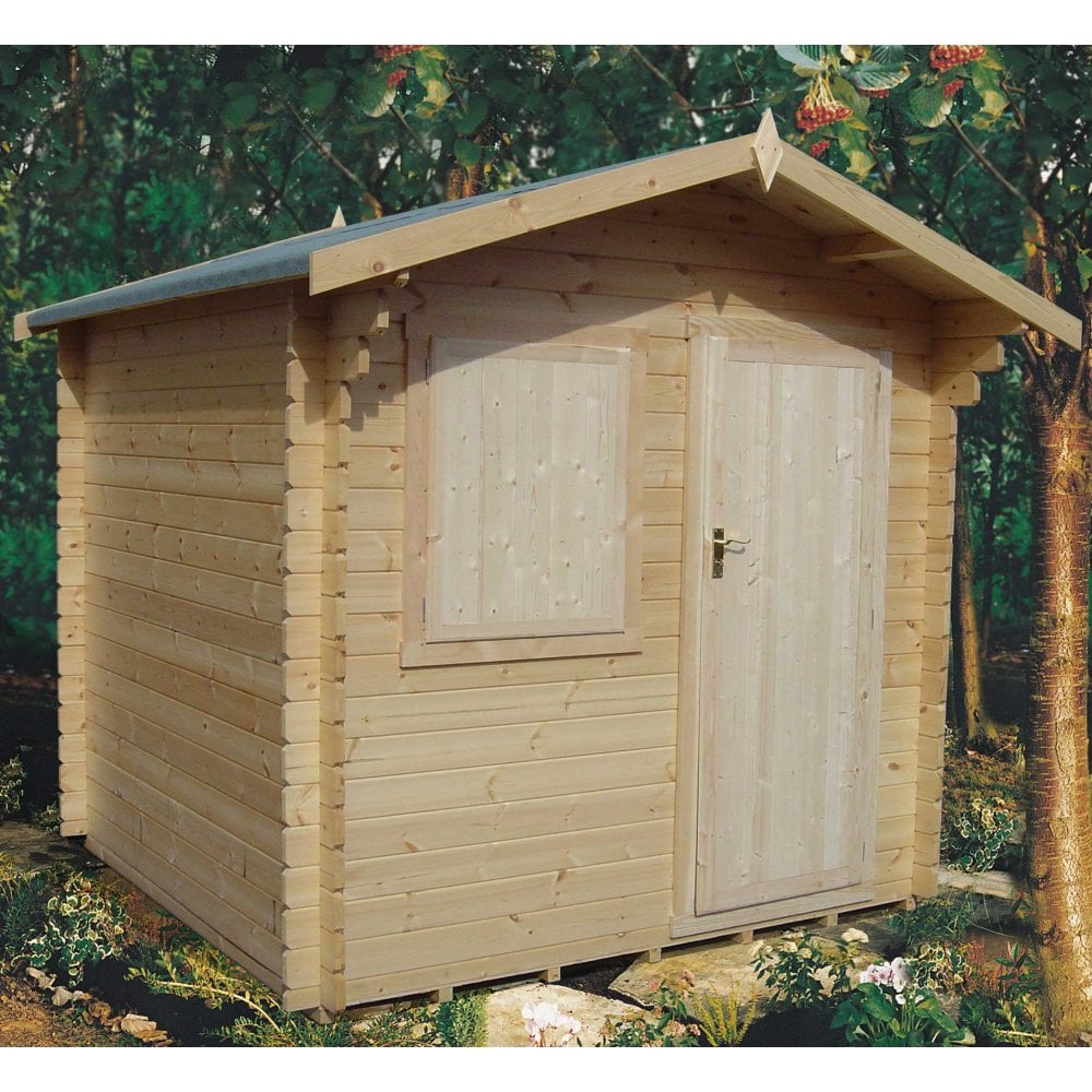 Shire Belham Wall Option?: 28mm Wall Logs, Option: 2.99m x 2.99m - Image 3