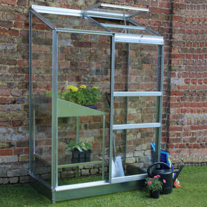 4â4 x 2â4 Halls Wall Garden 24 Small Greenhouse (1.32 x 0.69m)