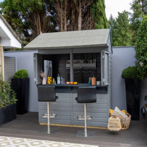 6' x 4' Forest 25yr Guarantee Shiplap Pressure Treated Garden Bar (1.99m x 1.88m)