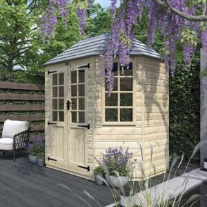 8'x6' Tiger Elite Pressure Treated Octagonal - 0% Finance - Buy Now Pay Later - Tiger Sheds