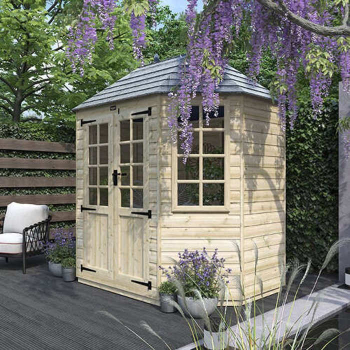 6'x6' Tiger Elite Pressure Treated Octagonal - 0% Finance - Buy Now Pay Later - Tiger Sheds