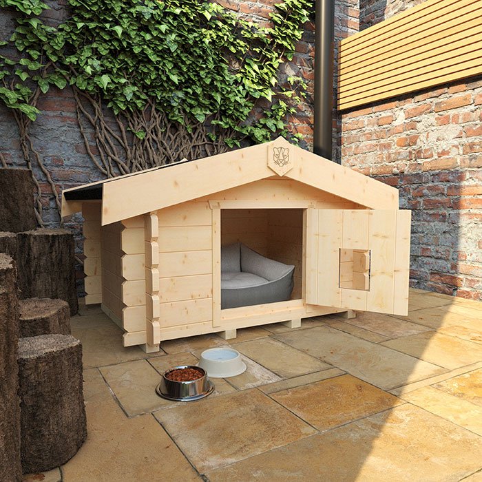 4'x5' Outdoor Cat House - Tiger Deluxe Cat Cabin 28mm - 0% Finance - Buy Now Pay Later - Tiger Sheds