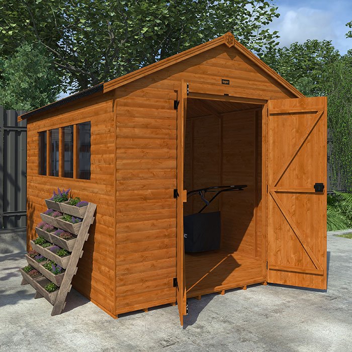 10'x6' Tiger Loglap Heavyweight Workshop Shed - 0% Finance - Buy Now Pay Later - Tiger Sheds