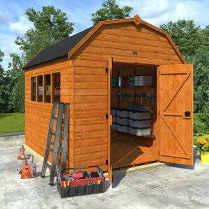 Garden Gym Room - 12'x8' Tiger Mini Barn - 0% Finance - Buy Now Pay Later - Tiger Sheds