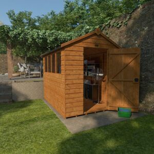 7'x5' Tiger Overlap Apex Shed - 0% Finance - Buy Now Pay Later - Tiger Sheds