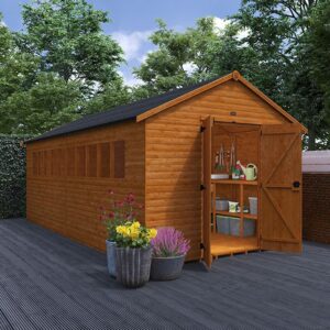 10'x10 Loglap XL Workshop Shed - 0% Finance - Buy Now Pay Later - Tiger Sheds