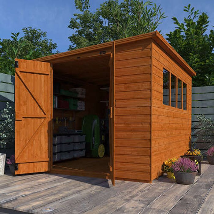10'x8' Pent Workshop Sheds - Garden Workshop Shed - 0% Finance - Buy Now Pay Later - Tiger Sheds