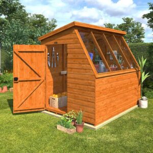 10'x8' Tiger Potting Sheds - Heavy Duty Framing - Garden Potting Shed - 0% Finance - Buy Now Pay Later - Tiger Sheds