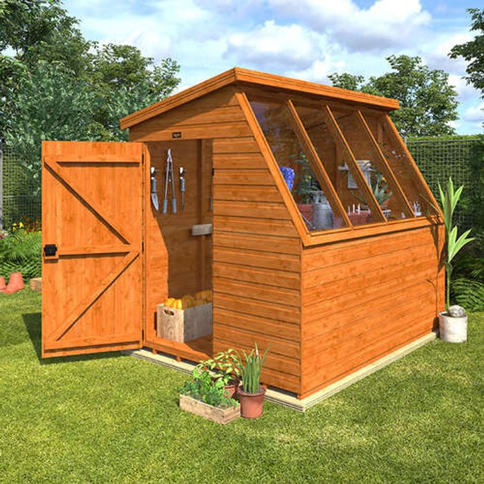10'x8' Tiger Potting Sheds - Heavy Duty Framing - Garden Potting Shed - 0% Finance - Buy Now Pay Later - Tiger Sheds