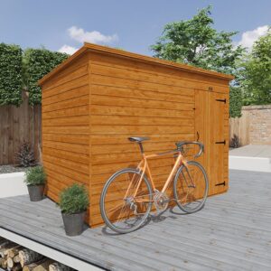 10'x6' Tiger Shiplap Windowless Pent Shed Plus - 0% Finance - Buy Now Pay Later - Tiger Sheds