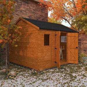 16'x8' Tiger Workman Apex Shed - Heavy Duty Shiplap Sheds - 0% Finance - Buy Now Pay Later - Tiger Sheds