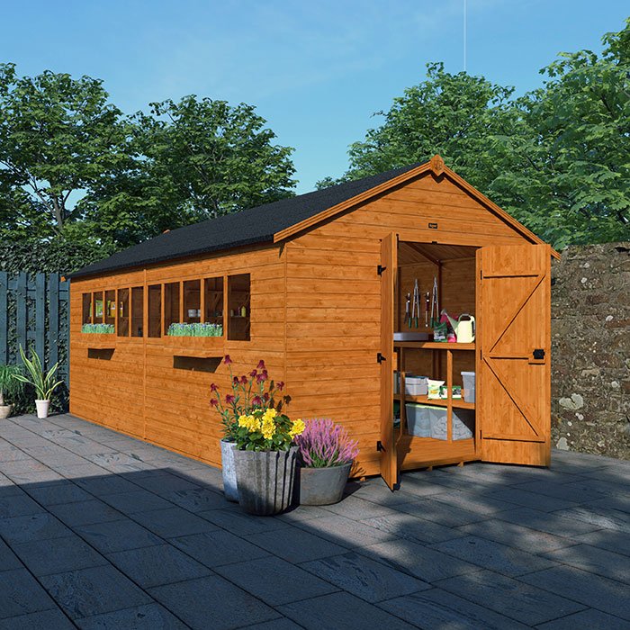 10'x10' Tiger XL Heavyweight Workshop Shed - 0% Finance - Buy Now Pay Later - Tiger Sheds