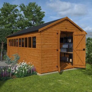 16'x8' Tiger XL Heavyweight Workshop Shed - Heavy Duty - 0% Finance - Buy Now Pay Later - Tiger Sheds