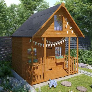8'x8' Tigercub Luxury Lounge Playhouse - 0% Finance - Buy Now Pay Later - Tiger Sheds