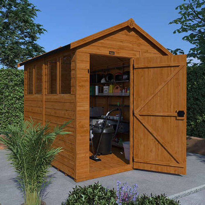 8'x6' Shiplap Next Day Apex Shed - Custom Made Shed - TigerFlex - 0% Finance - Buy Now Pay Later - Tiger Sheds
