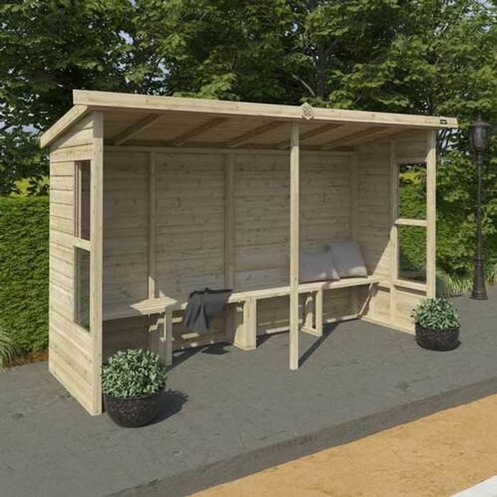 10'x4' Bowling Shleter - 0% Finance - Buy Now Pay Later - Tiger Sheds