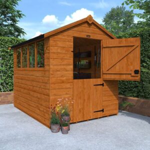 9'x6' Tiger Shiplap Apex Stable Door Shed - Wooden Shiplap Sheds - 0% Finance - Buy Now Pay Later - Tiger Sheds