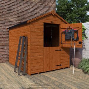 9'x6' Tiger Shiplap Windowless Apex Stable Door Shed - Wooden Shiplap Sheds - 0% Finance - Buy Now Pay Later - Tiger Sheds