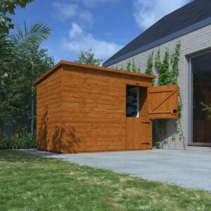 6'x4' Tiger Shiplap Windowless Pent Stable Door - Wooden Shiplap Sheds - 0% Finance - Buy Now Pay Later - Tiger Sheds