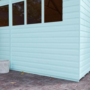 5L Egg Shell Blue Exterior Paint - Tiger Sheds