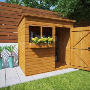7'x5' Tiger Shiplap Pent Express Shed - 0% Finance - Buy Now Pay Later - Tiger Sheds