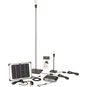 Hubi Retro 3 Hubi Retro 3 - Solar Lighting Kit - 0% Finance - Buy Now Pay Later - Tiger Sheds
