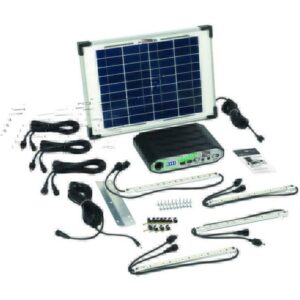 Hubi Work 64 Hubi Work 64 Solar Lighting Kit - 0% Finance - Buy Now Pay Later - Tiger Sheds